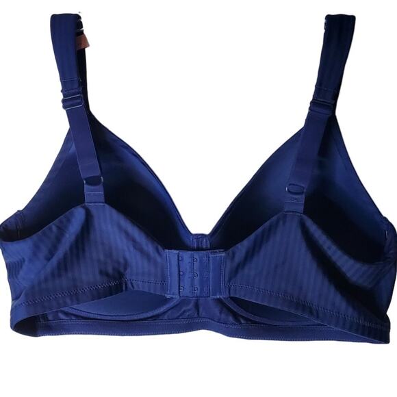 Playtex40D All Over Smoothing Bra, Dark Blue, NWT - Picture 3 of 5